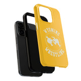 Wyoming Wrestling Vintage Logo Tough Phone Cases