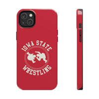 Iowa State Wrestling Vintage Logo Tough Phone Cases