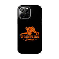 Wrestling Clemson Wrestling Graphic Tough Phone Cases