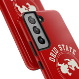 Ohio State Wrestling Vintage Logo Tough iPhone and Samsung Galaxy Cases  Phone Case