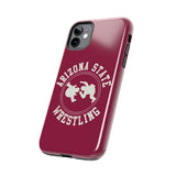 Arizona State Wrestling Vintage Logo Tough iPhone and Samsung Galaxy Cases  Phone Case