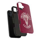 Vintage Arizona State Lacrosse with Stick Head Graphic Tough iPhone and Samsung Galaxy Cases  Phone Case