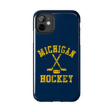 Vintage Michigan Hockey Tough iPhone and Samsung Galaxy Cases  Phone Case