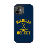 Vintage Michigan Hockey Tough iPhone and Samsung Galaxy Cases  Phone Case