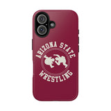 Arizona State Wrestling Vintage Logo Tough iPhone and Samsung Galaxy Cases  Phone Case