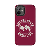 Arizona State Wrestling Vintage Logo Tough iPhone and Samsung Galaxy Cases  Phone Case