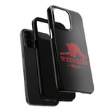 Wrestling Miami with Red Wrestling Graphic Tough iPhone and Samsung Galaxy Cases  Phone Case