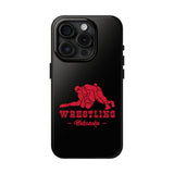 Wrestling Nebraska Wrestling Graphic Tough iPhone Case  Phone Case