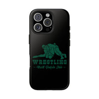 Wrestling North Dakota State Wrestling Graphic Tough Phone Cases