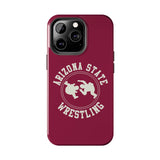 Arizona State Wrestling Vintage Logo Tough iPhone and Samsung Galaxy Cases  Phone Case