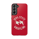 Iowa State Wrestling Vintage Logo Tough iPhone and Samsung Galaxy Cases  Phone Case