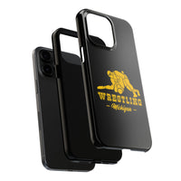 Wrestling Michigan Wrestling Graphic Tough Phone Cases