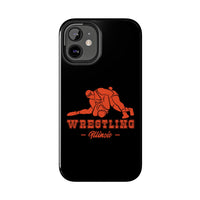 Wrestling Illinois Wrestling Graphic Tough Phone Cases