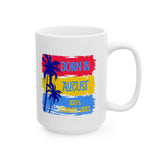 Born In August - 100% Summer Vibes Ceramic Mug  Mug