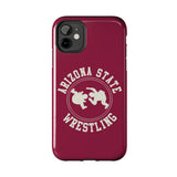Arizona State Wrestling Vintage Logo Tough iPhone and Samsung Galaxy Cases  Phone Case