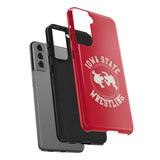 Iowa State Wrestling Vintage Logo Tough iPhone and Samsung Galaxy Cases  Phone Case