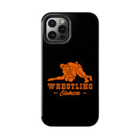 Wrestling Clemson Wrestling Graphic Tough Phone Cases