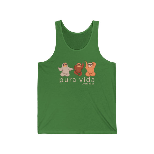 Costa Rica Sloths Tank Top Sleeveless Top Singlet (option 1)  Tank Top
