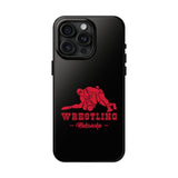 Wrestling Nebraska Wrestling Graphic Tough iPhone Case  Phone Case