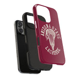 Vintage Arizona State Lacrosse with Stick Head Graphic Tough iPhone and Samsung Galaxy Cases  Phone Case