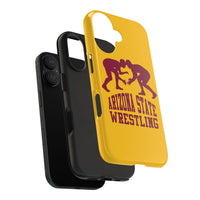 Arizona State Wrestling on Gold Tough Phone Cases