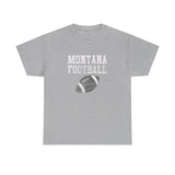 Vintage Montana Football  T-Shirt