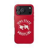 Iowa State Wrestling Vintage Logo Tough iPhone and Samsung Galaxy Cases  Phone Case