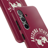 Arizona State Wrestling Vintage Logo Tough iPhone and Samsung Galaxy Cases  Phone Case