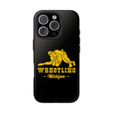 Wrestling Michigan Wrestling Graphic Tough Phone Cases