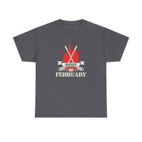 Hockey Legends Are Born In February T-Shirt