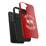Ohio State Wrestling Vintage Logo Tough iPhone and Samsung Galaxy Cases  Phone Case