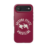 Arizona State Wrestling Vintage Logo Tough iPhone and Samsung Galaxy Cases  Phone Case