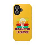 Arizona State Lacrosse on Gold Tough Phone Cases