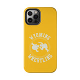 Wyoming Wrestling Vintage Logo Tough Phone Cases