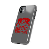 Ohio State Wrestling on Gray Tough iPhone and Samsung Galaxy Cases  Phone Case