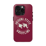 Arizona State Wrestling Vintage Logo Tough iPhone and Samsung Galaxy Cases  Phone Case