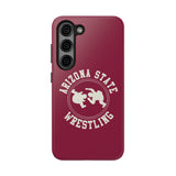 Arizona State Wrestling Vintage Logo Tough iPhone and Samsung Galaxy Cases  Phone Case