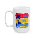 Born In July - 100% Summer Vibes Ceramic Mug  Mug