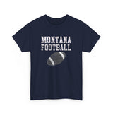 Vintage Montana Football  T-Shirt
