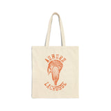 Auburn Lacrosse Vintage Lacrosse Stick Canvas Tote Bag  Bags