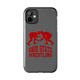 Ohio State Wrestling on Gray Tough iPhone and Samsung Galaxy Cases  Phone Case