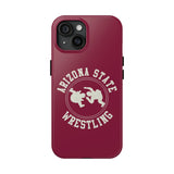 Arizona State Wrestling Vintage Logo Tough iPhone and Samsung Galaxy Cases  Phone Case