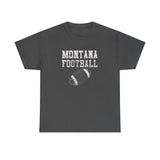 Vintage Montana Football  T-Shirt