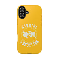 Wyoming Wrestling Vintage Logo Tough Phone Cases