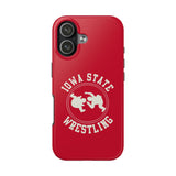 Iowa State Wrestling Vintage Logo Tough iPhone and Samsung Galaxy Cases  Phone Case