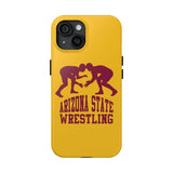 Arizona State Wrestling on Gold Tough Phone Cases