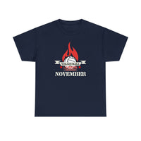 Volleyball Legends Are Born In November T-Shirt