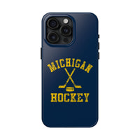 Vintage Michigan Hockey Tough Phone Cases