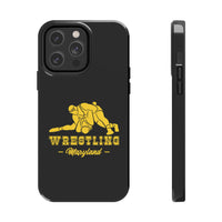 Wrestling Maryland Wrestling Graphic Tough Phone Cases