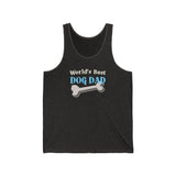 Worlds Best Dog Dad Tank Top  Tank Top